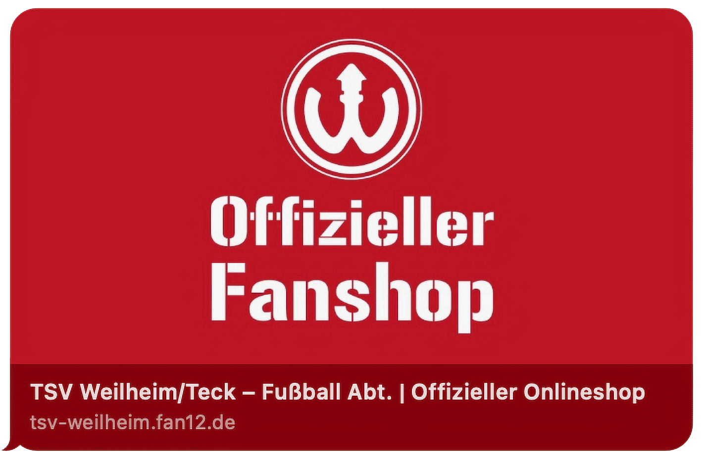 TSV Weilheim an der Teck // Fan Shop