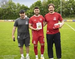 Meisterwimpel Übergabe am 1. Juni 2025