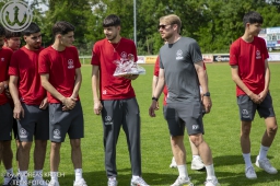 Meisterwimpel Übergabe am 1. Juni 2025