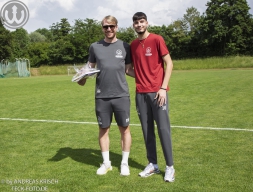 Meisterwimpel Übergabe am 1. Juni 2025